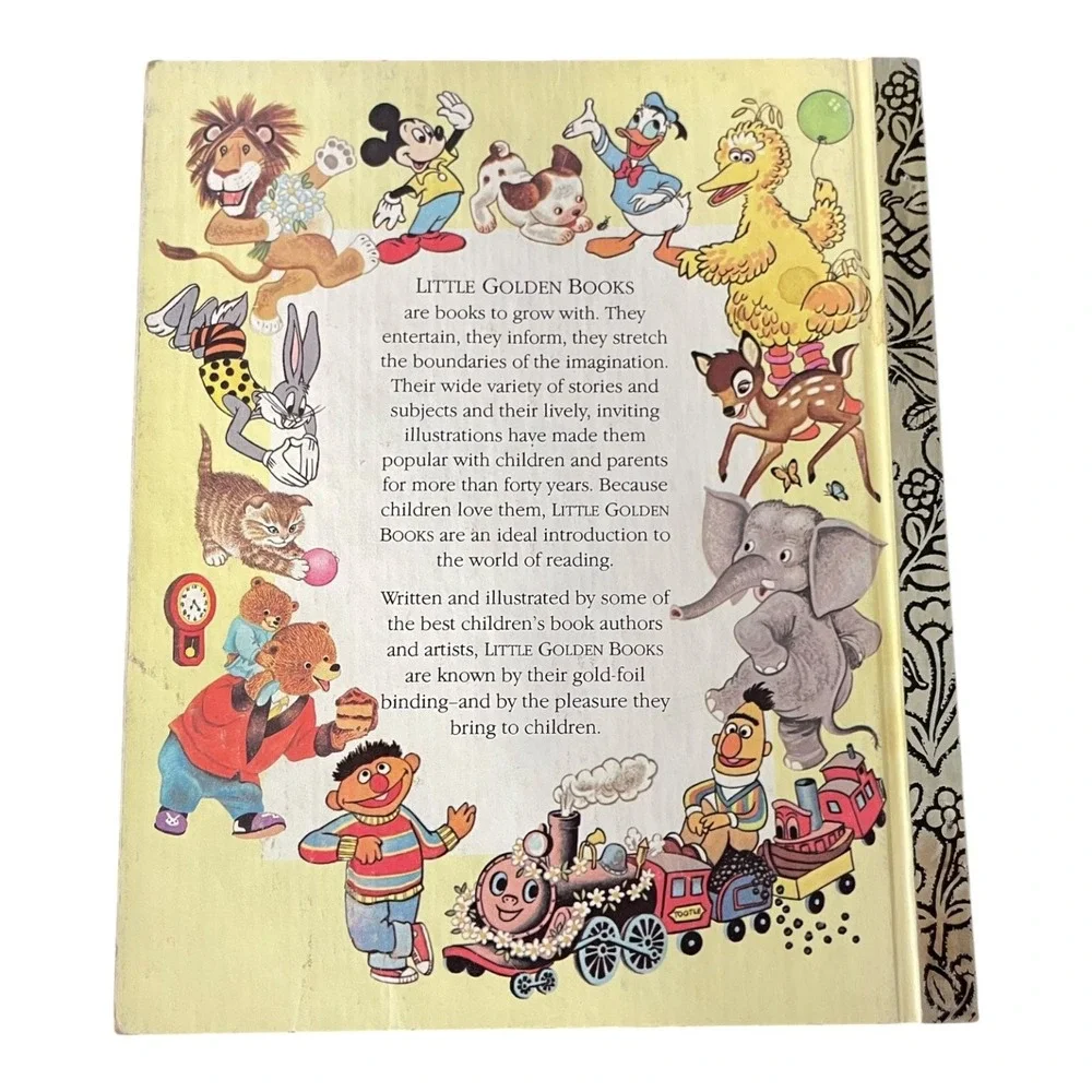 Vintage Walt Disney's Mickey Mouse's Picnic Little Golden Book 1980 Hardcover
